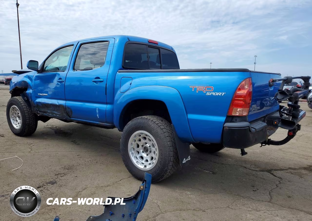 2005 Toyota Tacoma Double Cab VIN:5TELU42N35Z002592 - 2