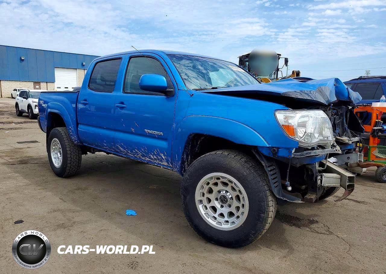 2005 Toyota Tacoma Double Cab VIN:5TELU42N35Z002592 - 4