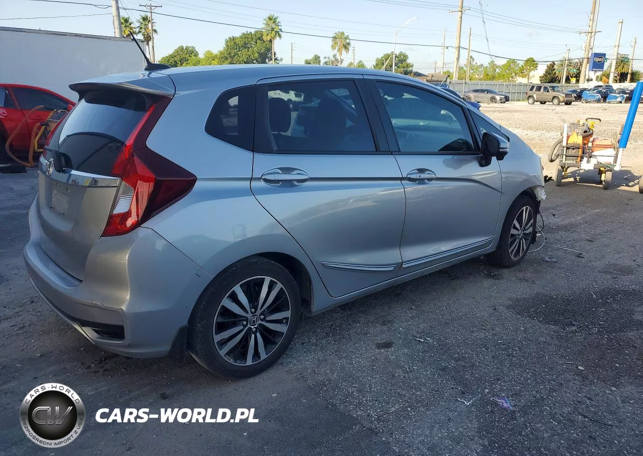 2019 Honda Fit Exl VIN:3HGGK5H0XKM722491 - 3