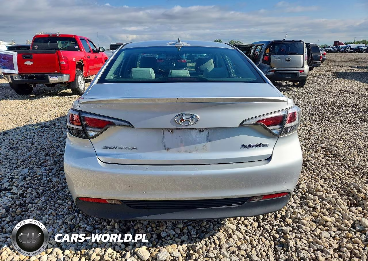 2017 Hyundai Sonata Hybrid Se VIN:KMHE24L10HA054590 - 6