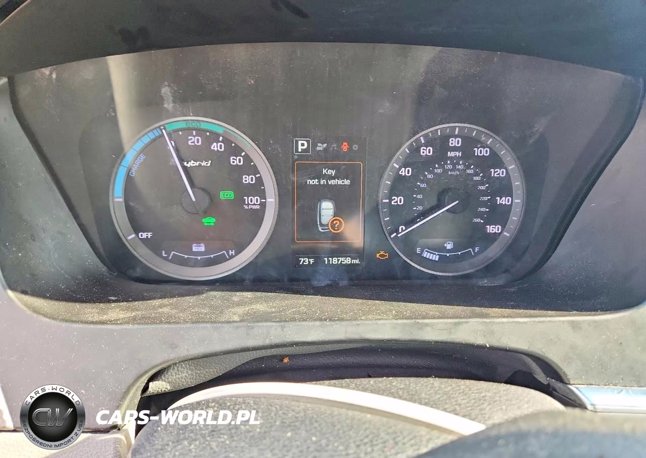 2017 Hyundai Sonata Hybrid Se VIN:KMHE24L10HA054590 - 9