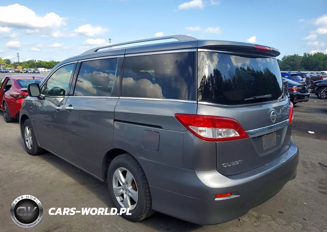 2017 Nissan Quest Sv VIN:JN8AE2KP7H9165972 - 2
