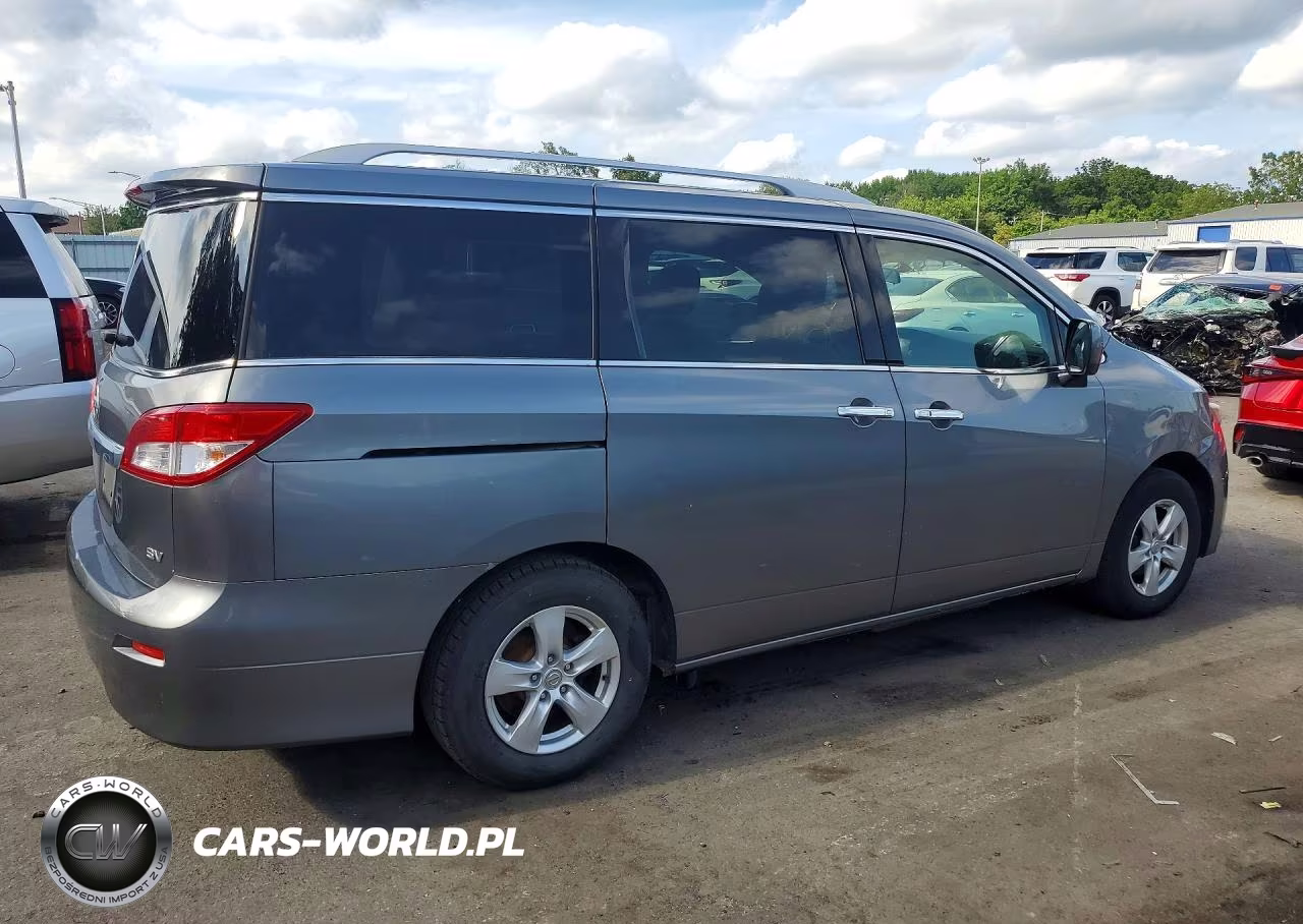 2017 Nissan Quest Sv VIN:JN8AE2KP7H9165972 - 3