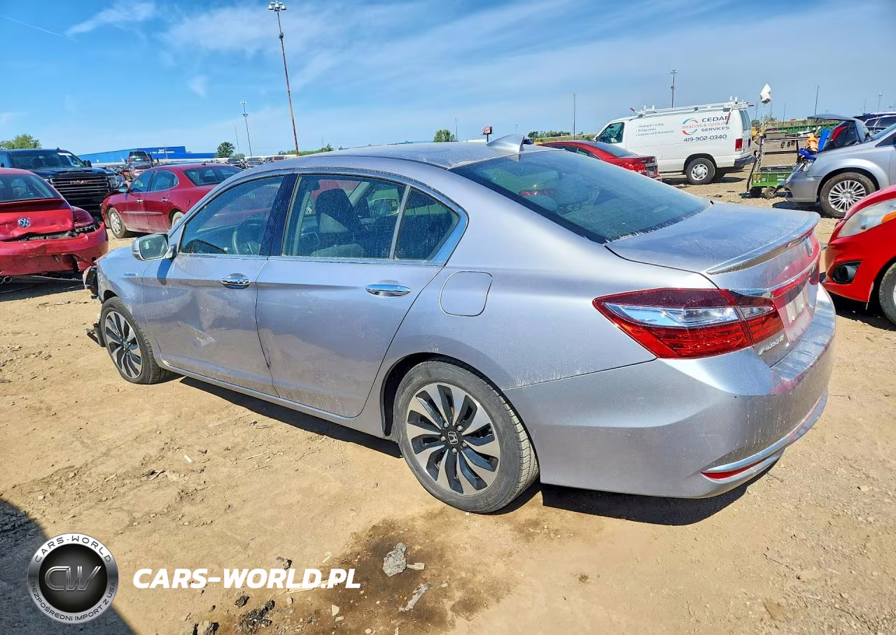 2017 Honda Accord Hybrid VIN:JHMCR6F39HC002510 - 2