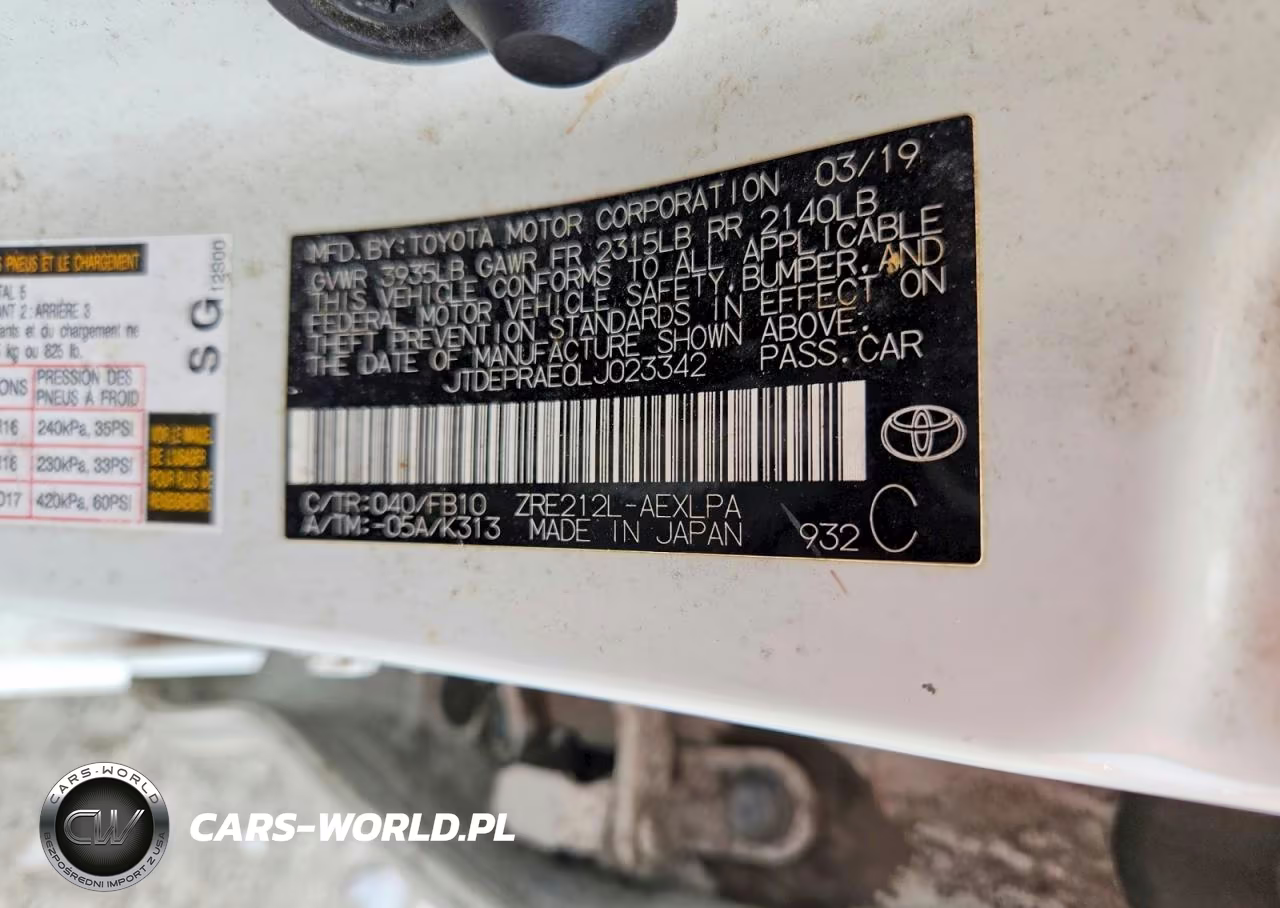 2020 Toyota Corolla Le VIN:JTDEPRAE0LJ023342 - 12