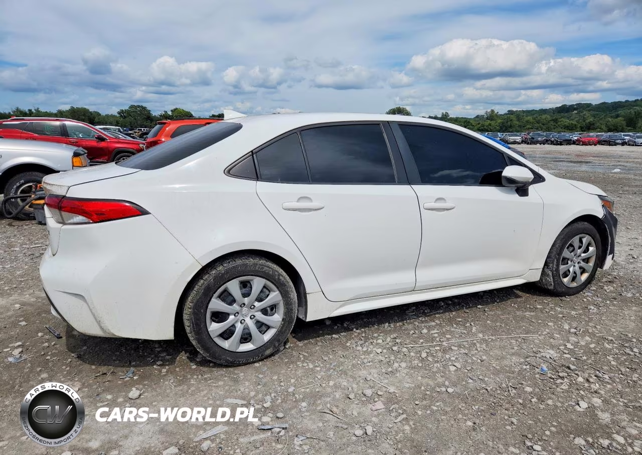 2020 Toyota Corolla Le VIN:JTDEPRAE0LJ023342 - 3