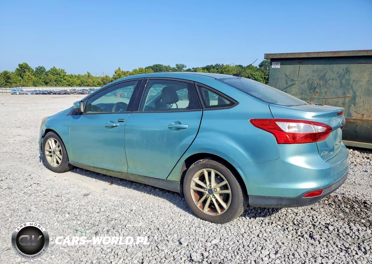 2012 Ford Focus Se VIN:1FAHP3F26CL122153 - 2