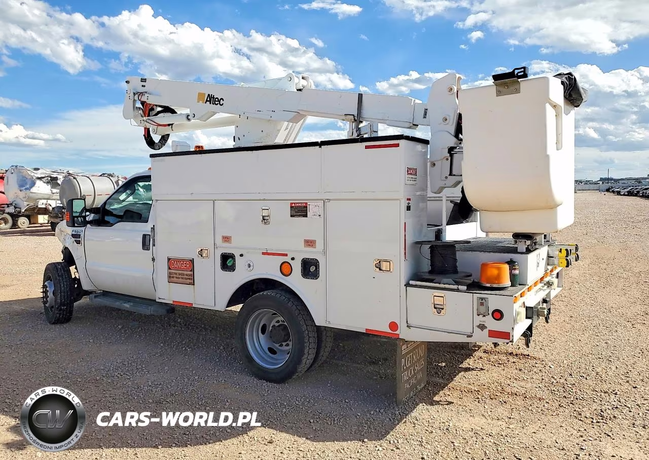 2008 Ford F550 Super Duty Bucket Truck VIN:1FDAF57R98EC14256 - 2