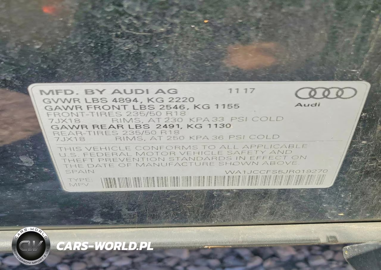 2018 Audi Q3 Premium Plus VIN:WA1JCCFS5JR019270 - 13