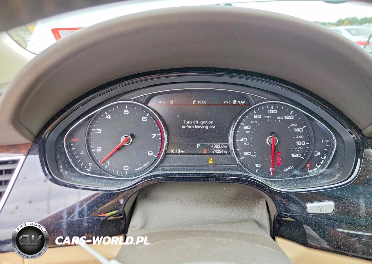 2018 Audi A8 L Quattro VIN:WAU44AFD4JN000820 - 9