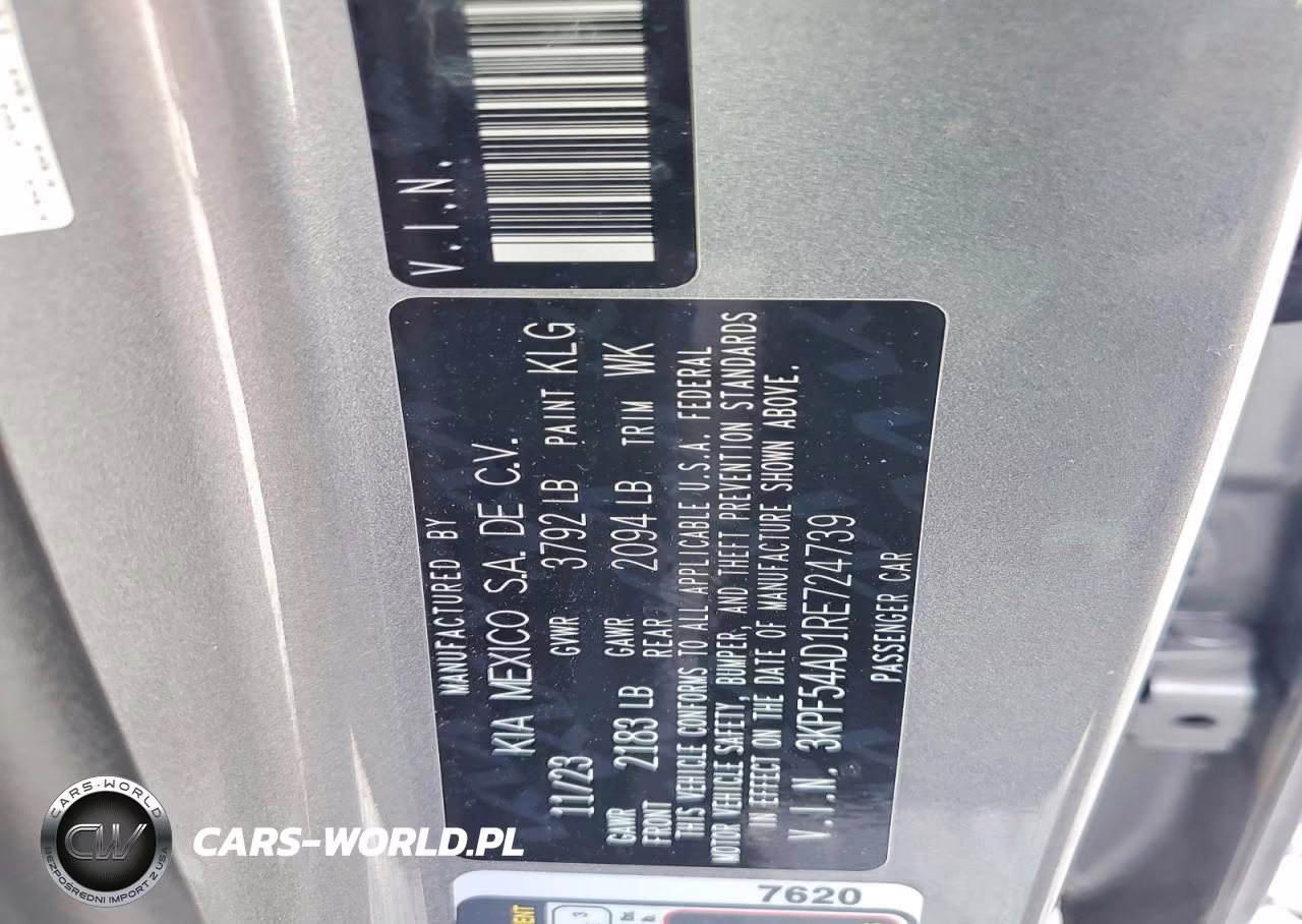 2024 Kia Forte Gt Line VIN:3KPF54AD1RE724739 - 12