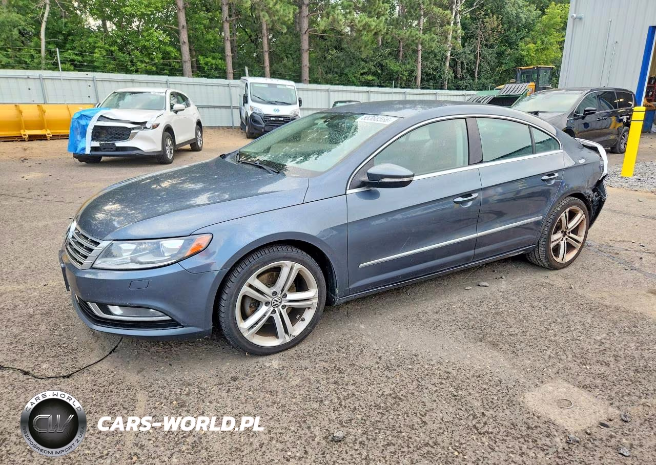 2013 Volkswagen Cc VIN:WVWBN7AN3DE517072 - 1