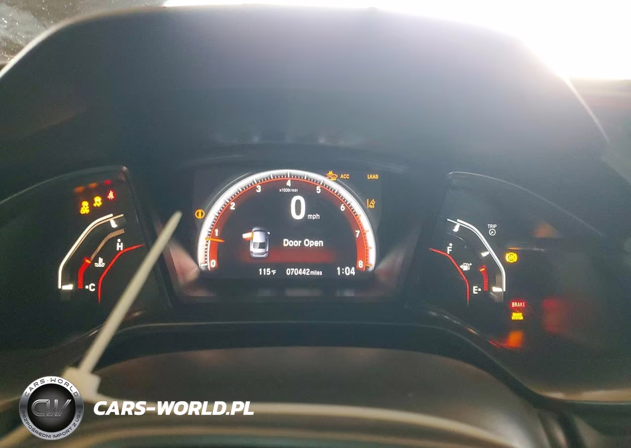 2020 Honda Civic Si VIN:2HGFC1E58LH706534 - 9
