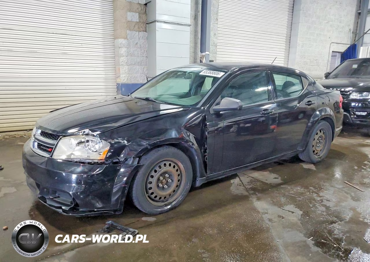 2013 Dodge Avenger Se VIN:1C3CDZAB7DN703016 - 1