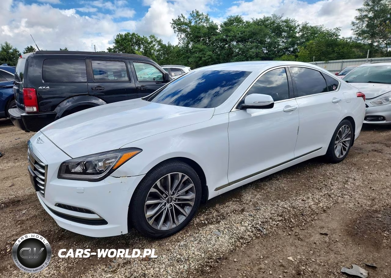 2017 Genesis G80 3.8 VIN:KMHGN4JE3HU210285 - 1