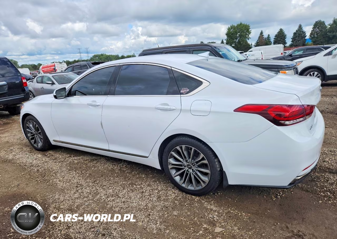 2017 Genesis G80 3.8 VIN:KMHGN4JE3HU210285 - 2