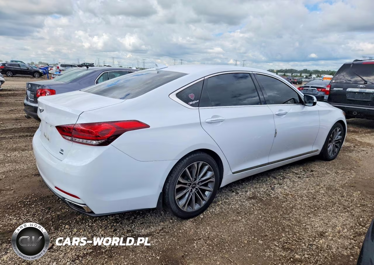 2017 Genesis G80 3.8 VIN:KMHGN4JE3HU210285 - 3
