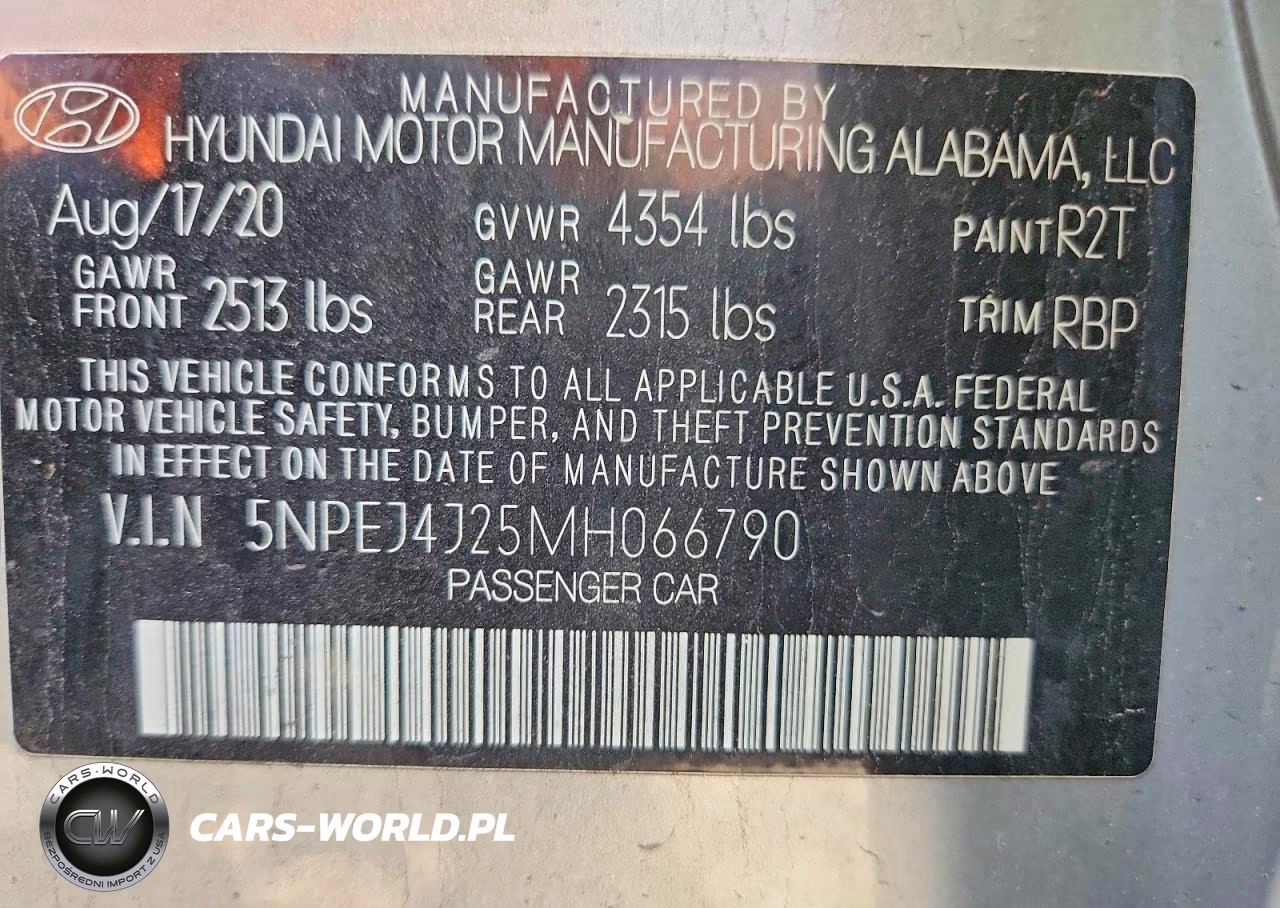 2021 Hyundai Sonata Sel Plus VIN:5NPEJ4J25MH066790 - 12
