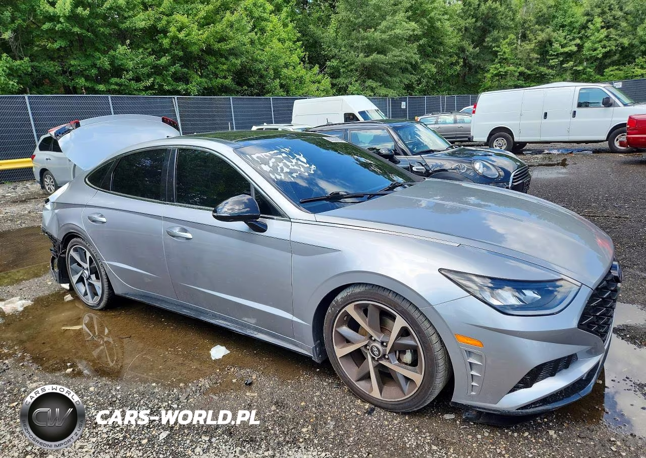 2021 Hyundai Sonata Sel Plus VIN:5NPEJ4J25MH066790 - 4