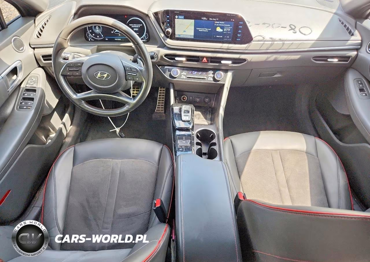 2021 Hyundai Sonata Sel Plus VIN:5NPEJ4J25MH066790 - 8
