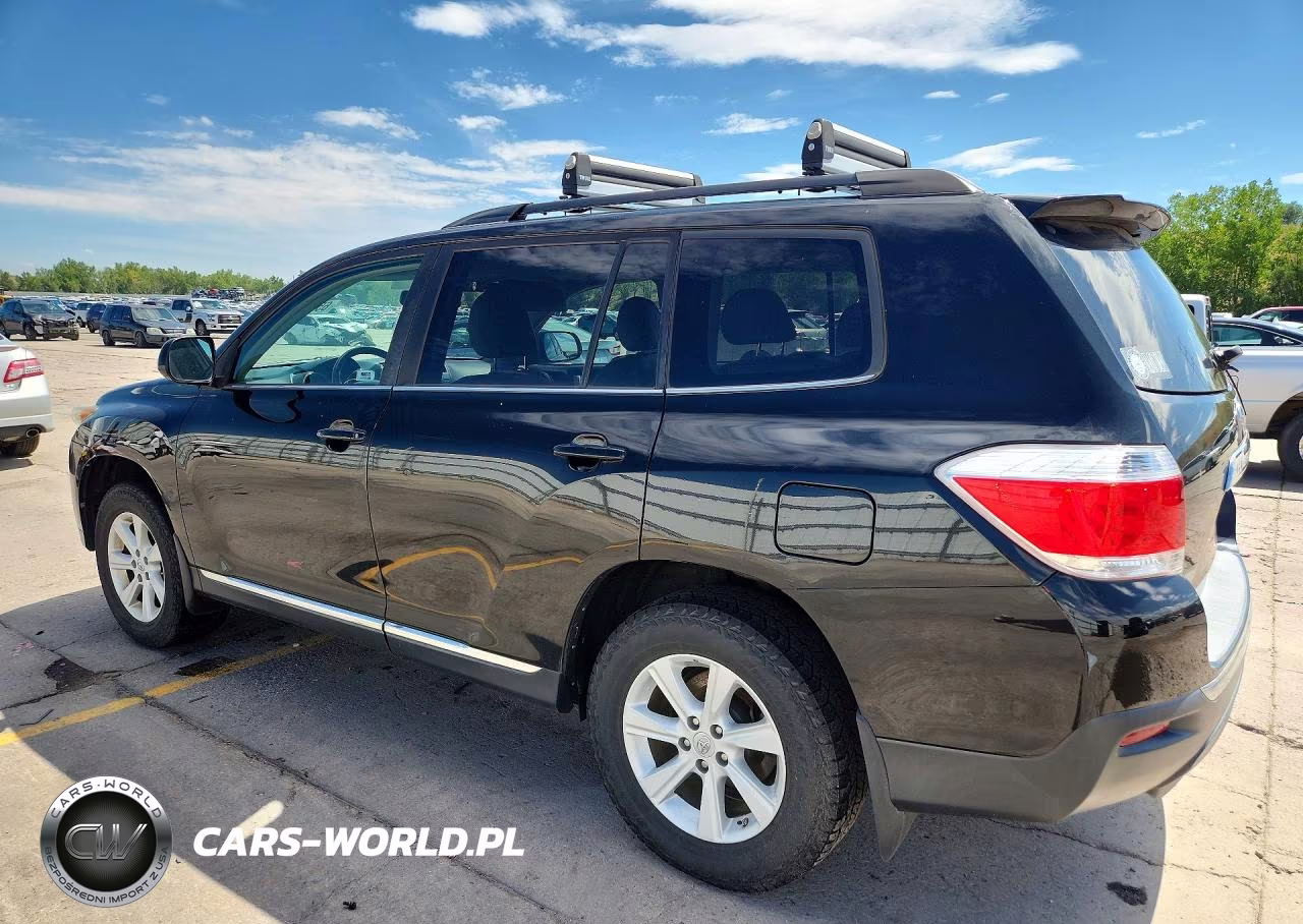 2012 Toyota Highlander Se VIN:5TDBK3EH0CS174140 - 2