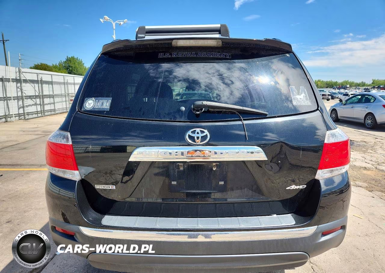 2012 Toyota Highlander Se VIN:5TDBK3EH0CS174140 - 6