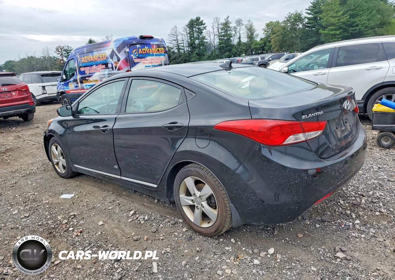 2013 Hyundai Elantra Gls VIN:5NPDH4AE4DH302878 - 2