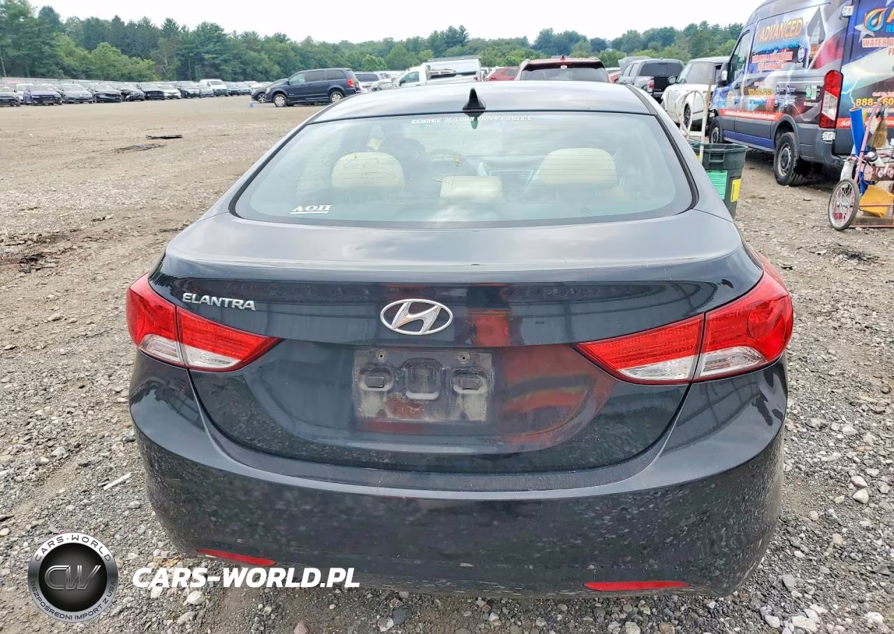 2013 Hyundai Elantra Gls VIN:5NPDH4AE4DH302878 - 6