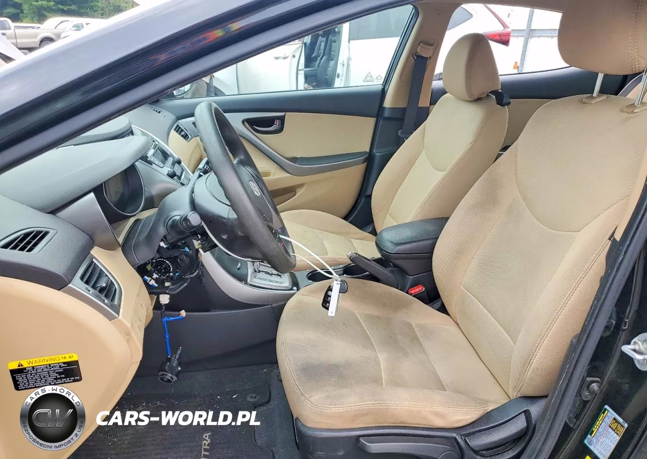 2013 Hyundai Elantra Gls VIN:5NPDH4AE4DH302878 - 7