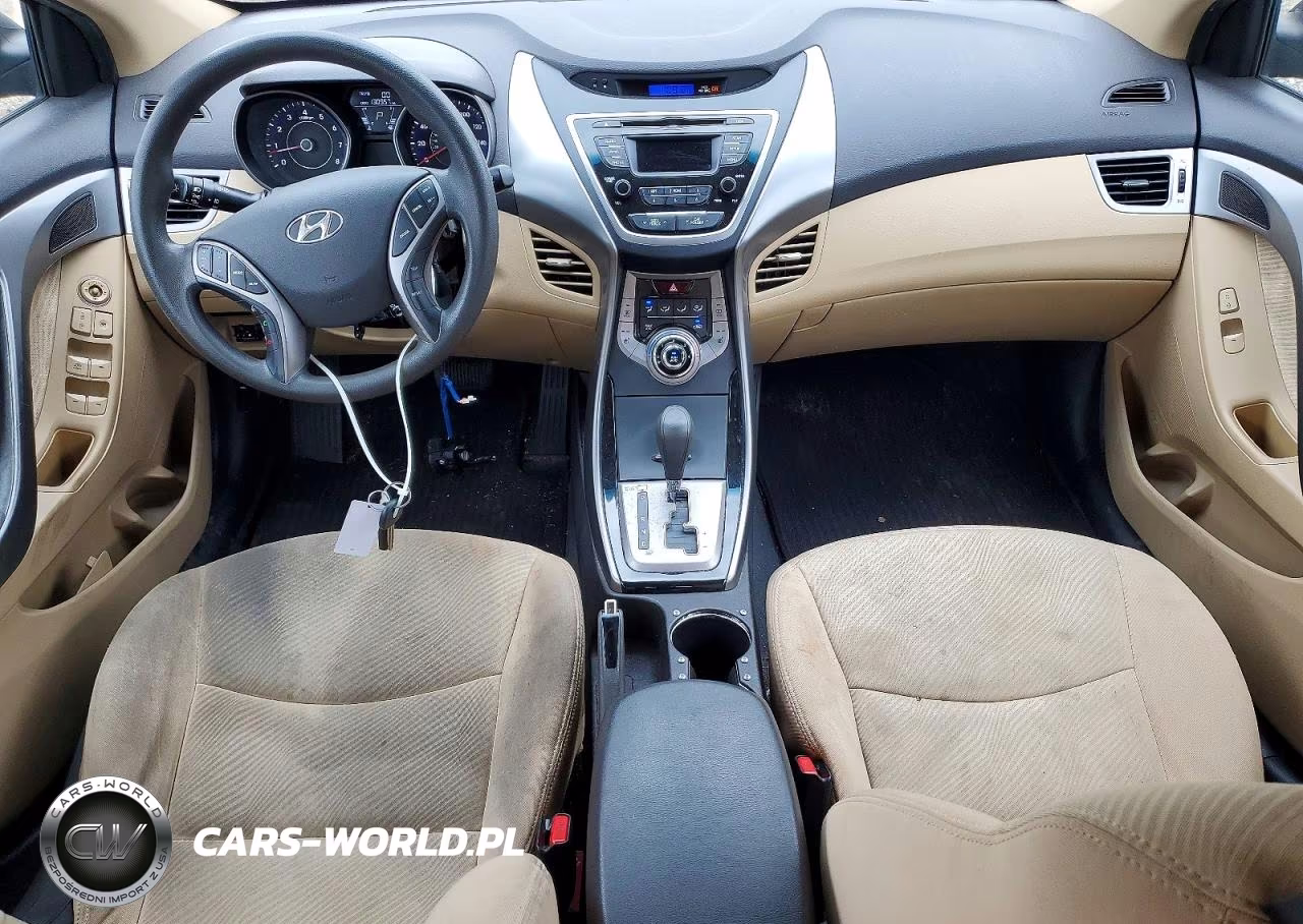 2013 Hyundai Elantra Gls VIN:5NPDH4AE4DH302878 - 8