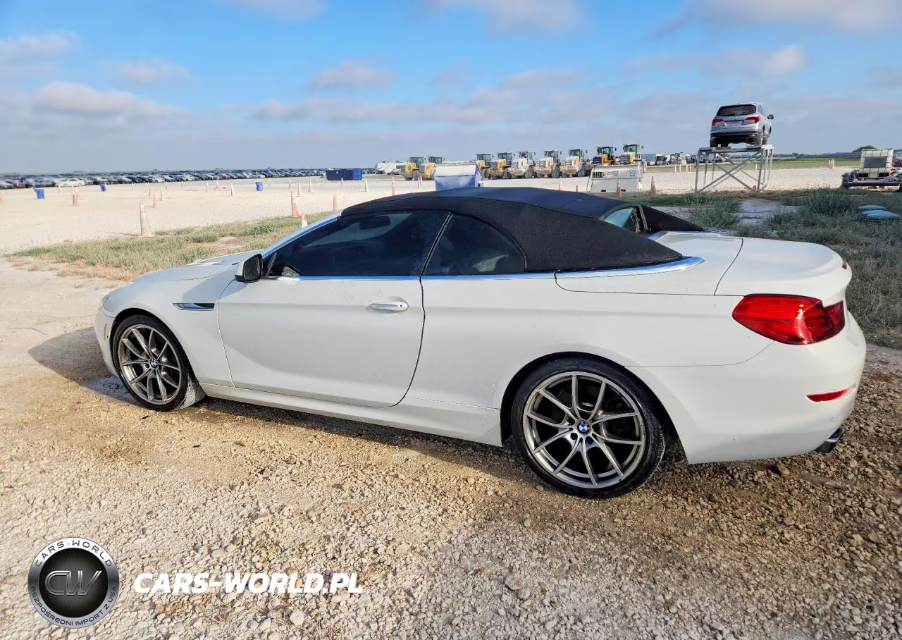 2012 BMW 650 I VIN:WBALZ3C59CDL70840 - 2
