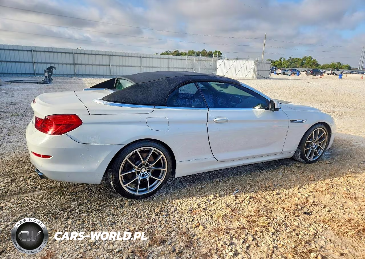 2012 BMW 650 I VIN:WBALZ3C59CDL70840 - 3