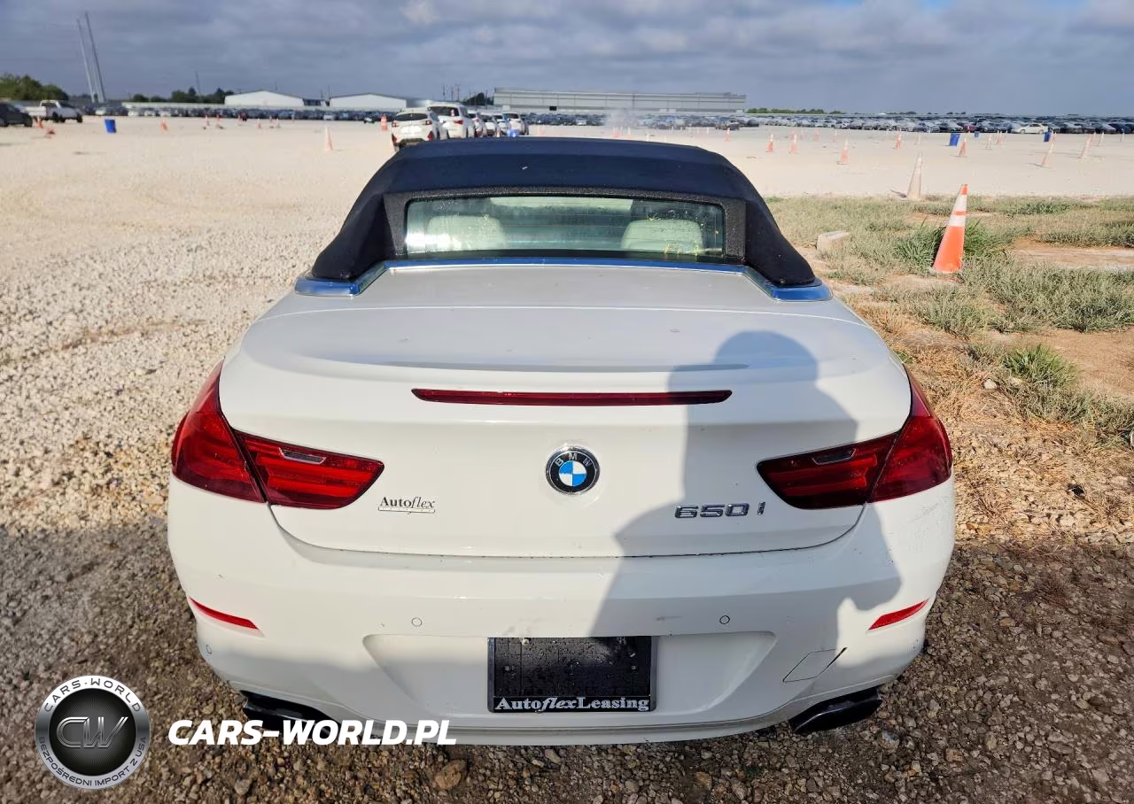 2012 BMW 650 I VIN:WBALZ3C59CDL70840 - 6