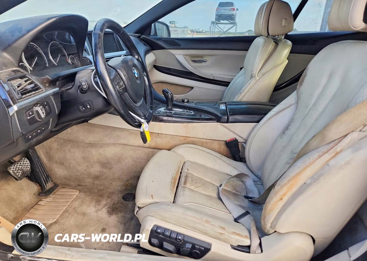 2012 BMW 650 I VIN:WBALZ3C59CDL70840 - 7