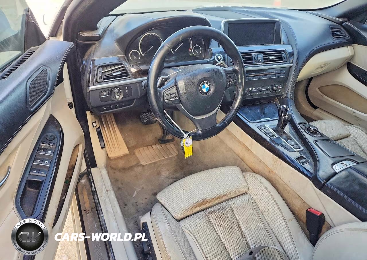 2012 BMW 650 I VIN:WBALZ3C59CDL70840 - 8