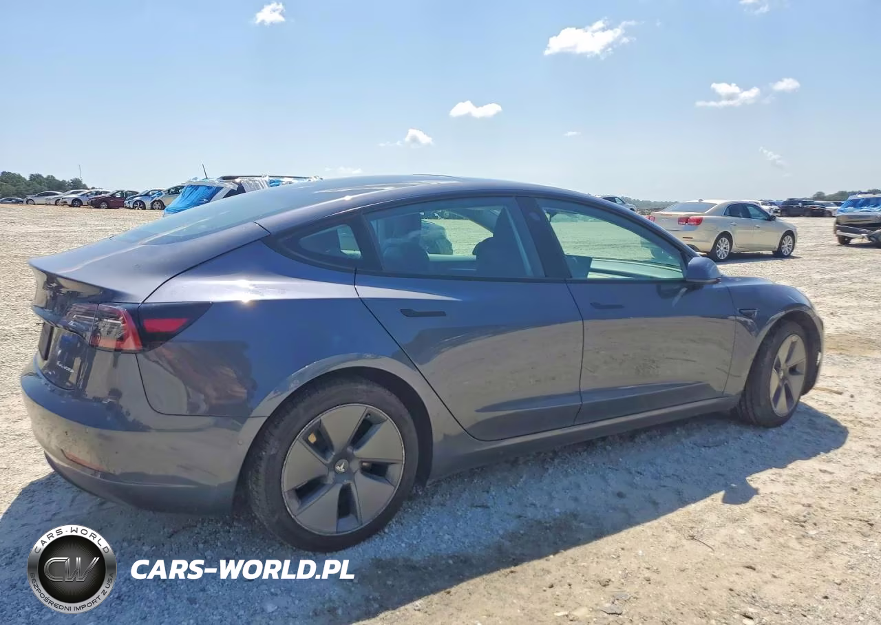 2022 Tesla Model 3 VIN:5YJ3E1EBXNF323818 - 3