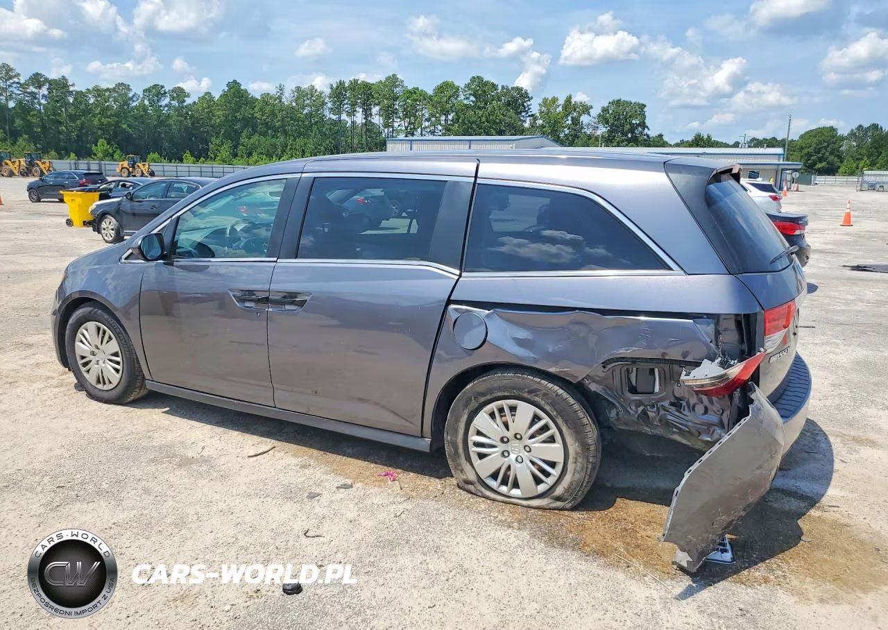 2017 Honda Odyssey Lx VIN:5FNRL5H27HB017277 - 2