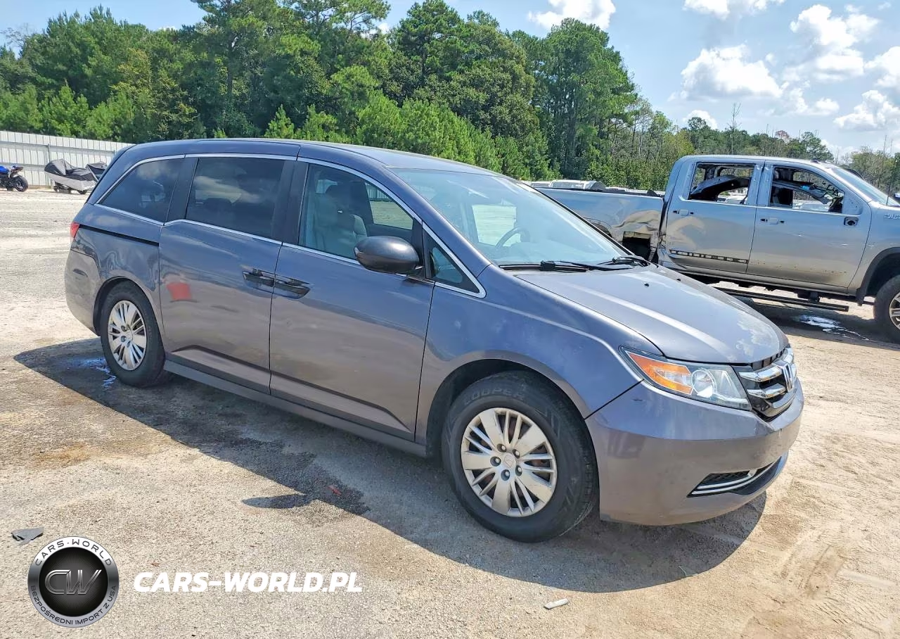 2017 Honda Odyssey Lx VIN:5FNRL5H27HB017277 - 4