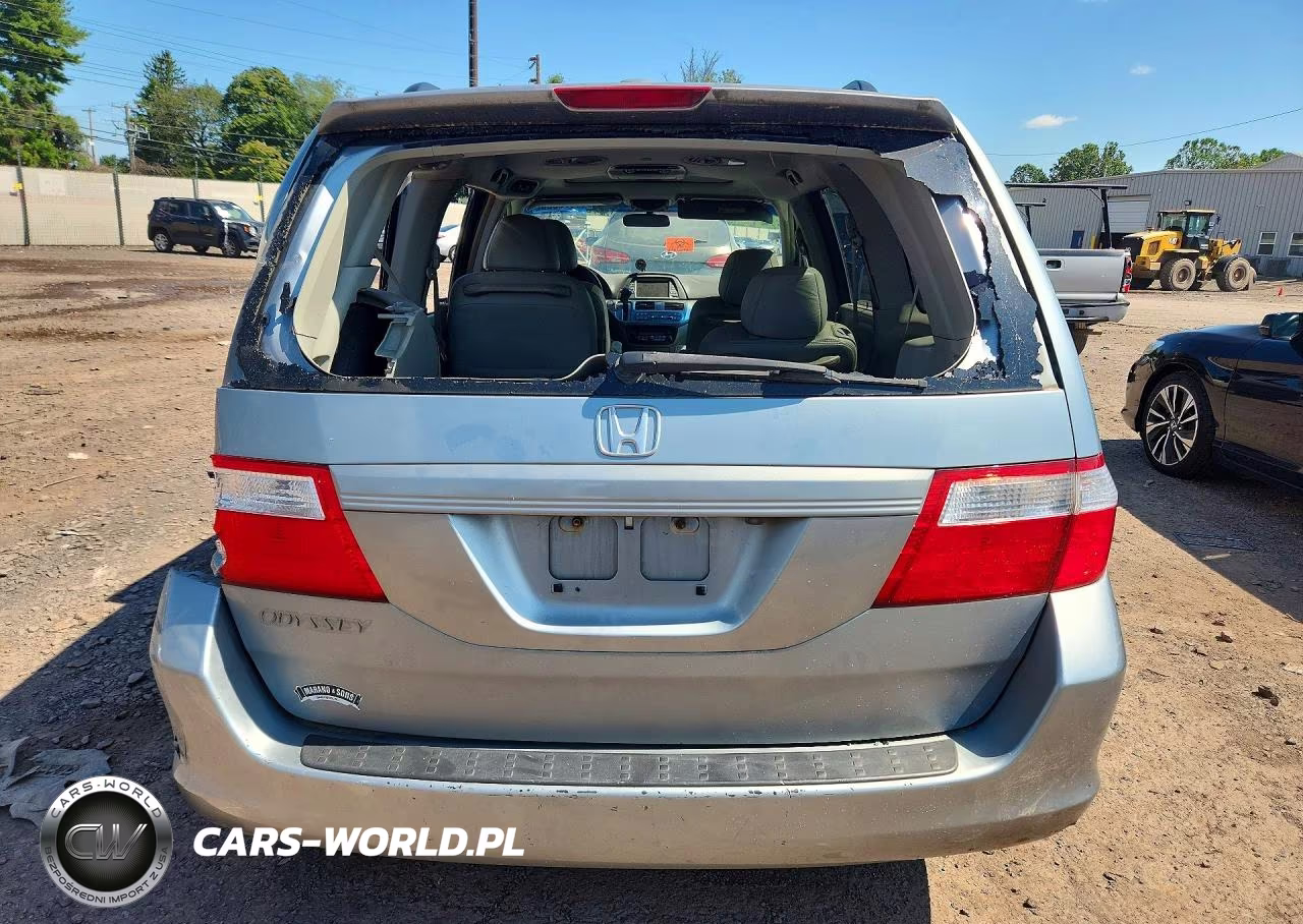 2006 Honda Odyssey Exl VIN:5FNRL387X6B093377 - 6