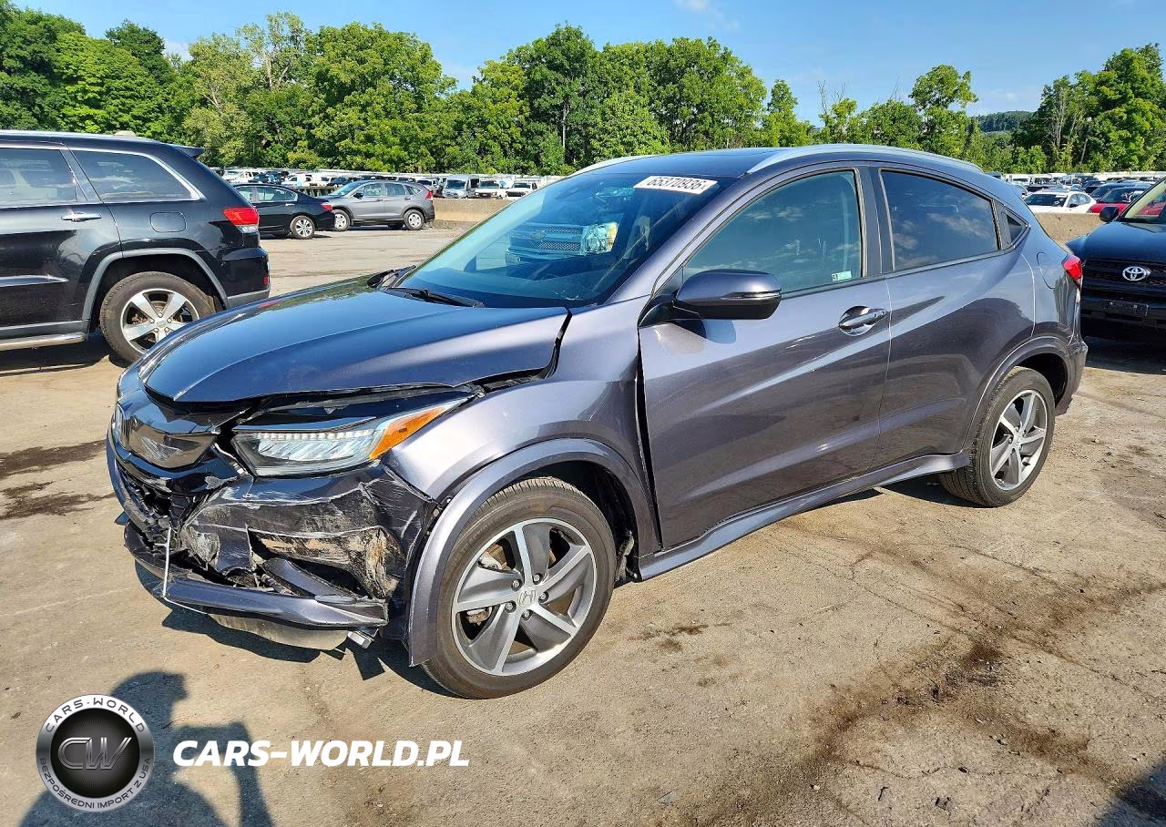 2019 Honda Hr-V Touring VIN:3CZRU6H90KM717526 - 1