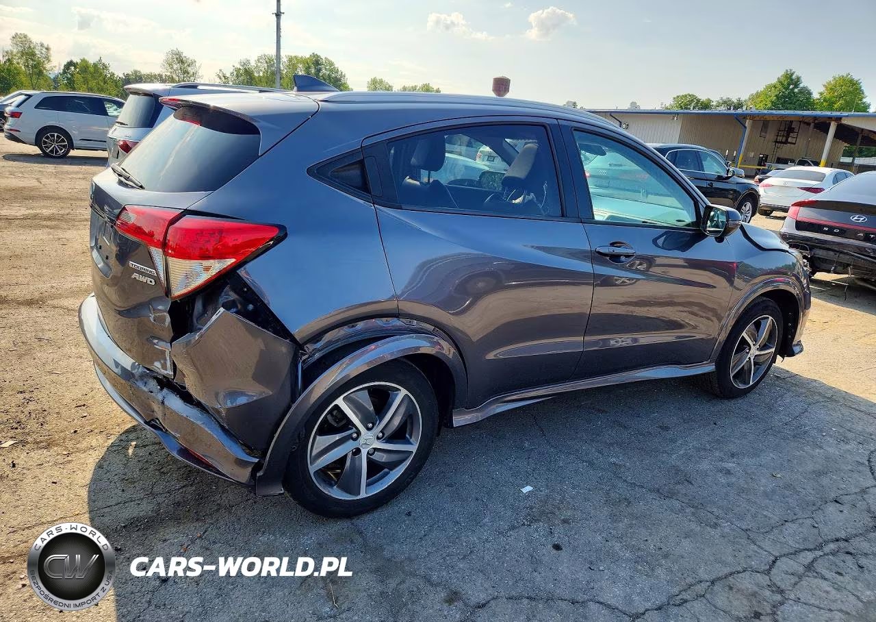2019 Honda Hr-V Touring VIN:3CZRU6H90KM717526 - 3