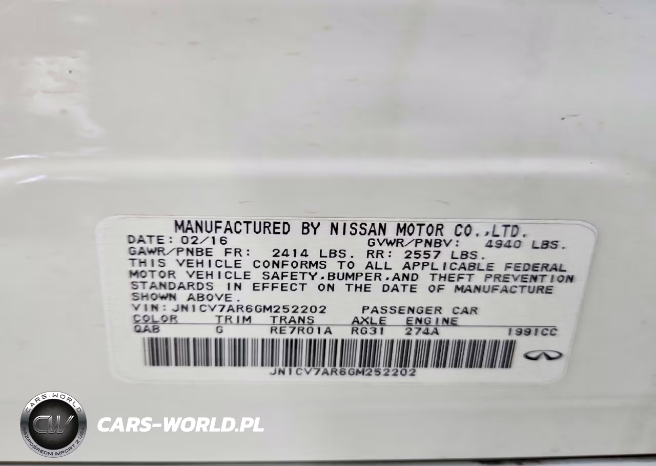 2016 Infiniti Q50 2.0T Premium VIN:JN1CV7AR6GM252202 - 12