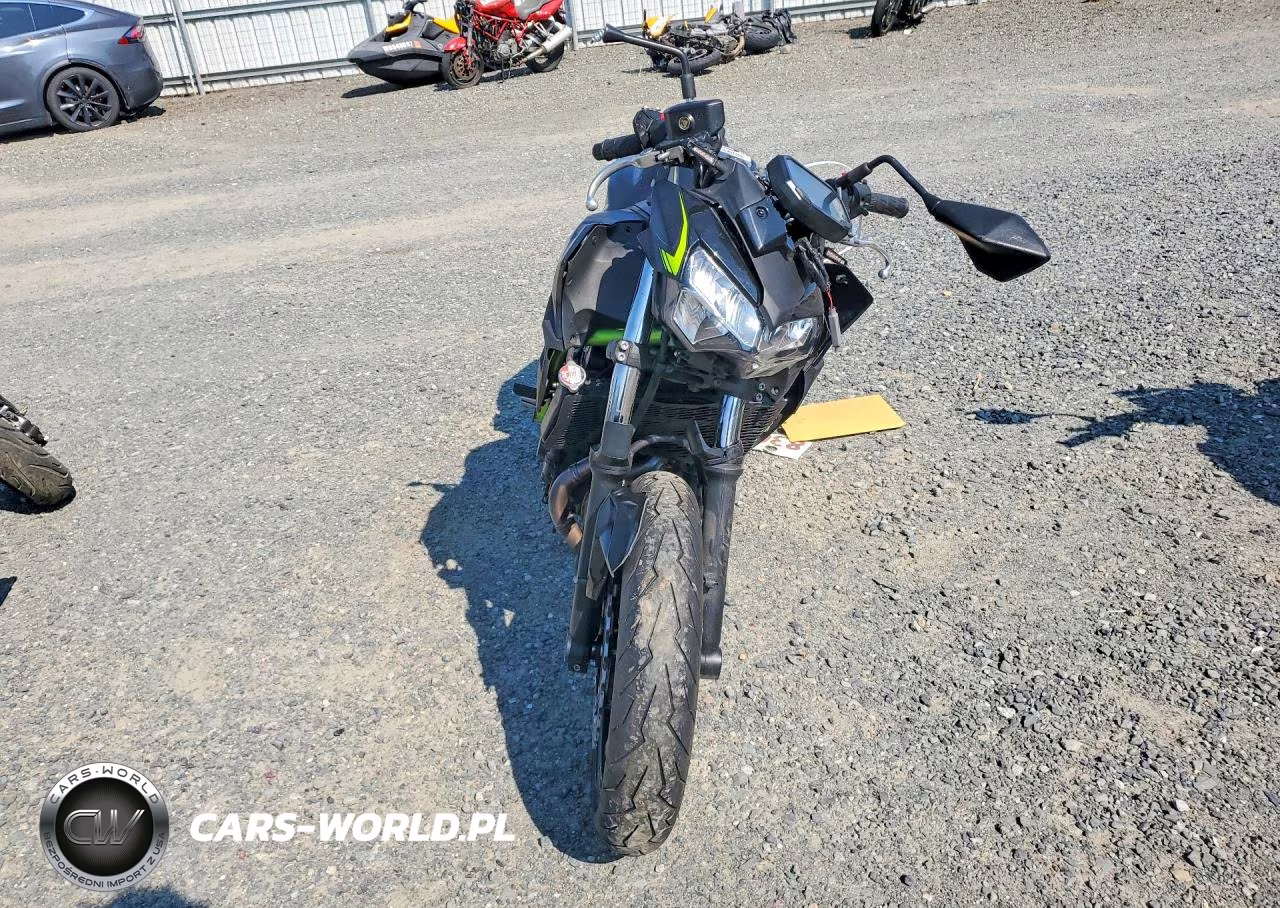 2022 Kawasaki Er650 L VIN:ML5EREL19NDA50826 - 2