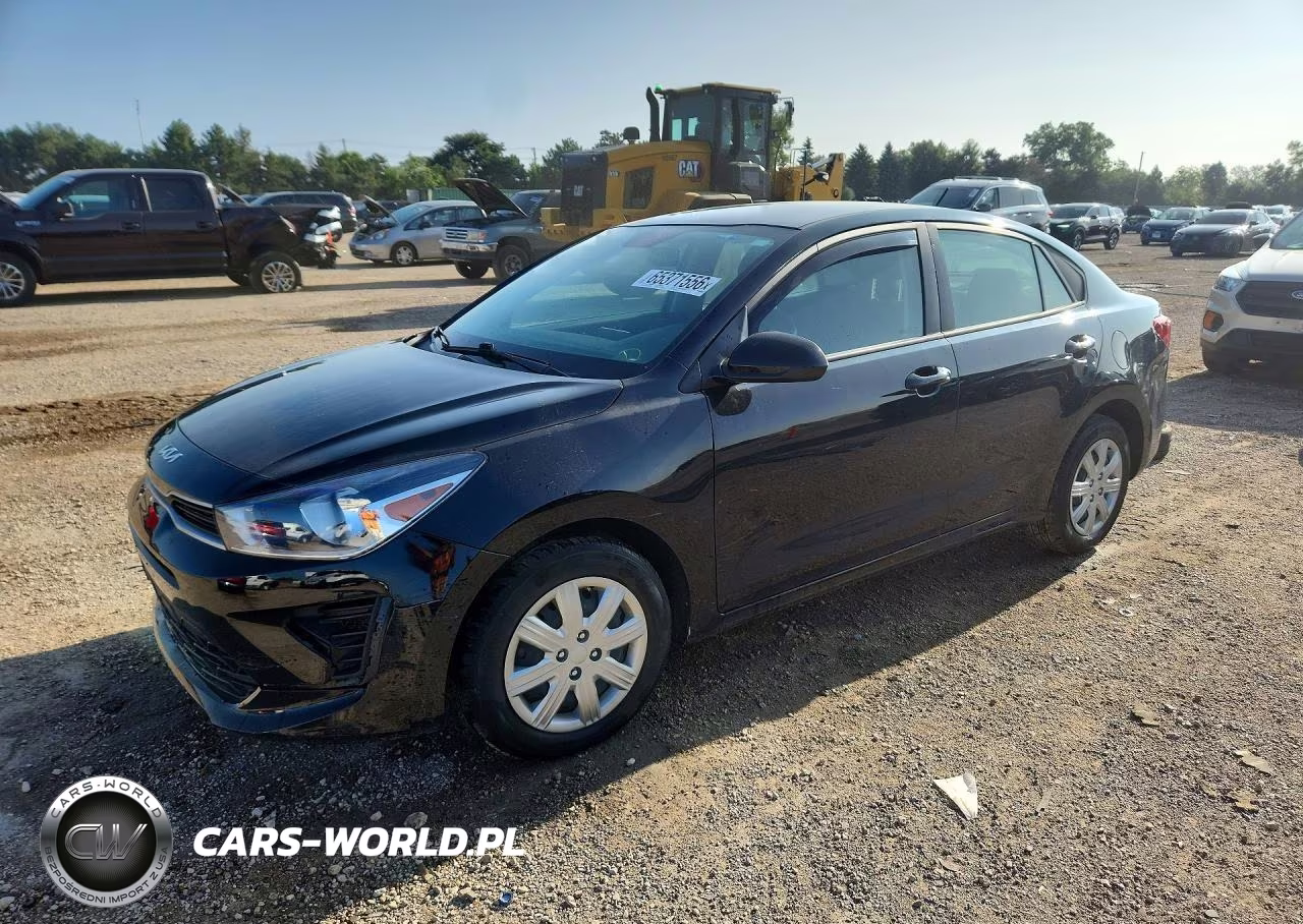 2023 Kia Rio Lx VIN:3KPA24AD1PE628593 - 1
