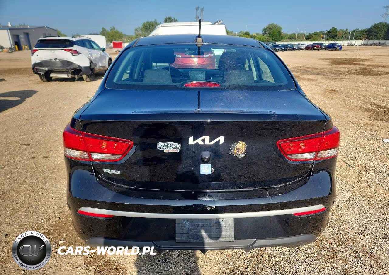 2023 Kia Rio Lx VIN:3KPA24AD1PE628593 - 6