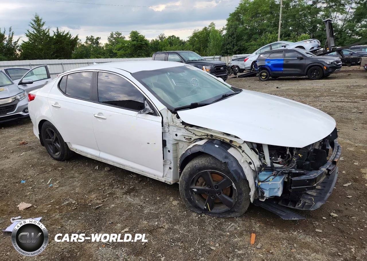 2015 Kia Optima Lx VIN:KNAGM4A76F5545019 - 4