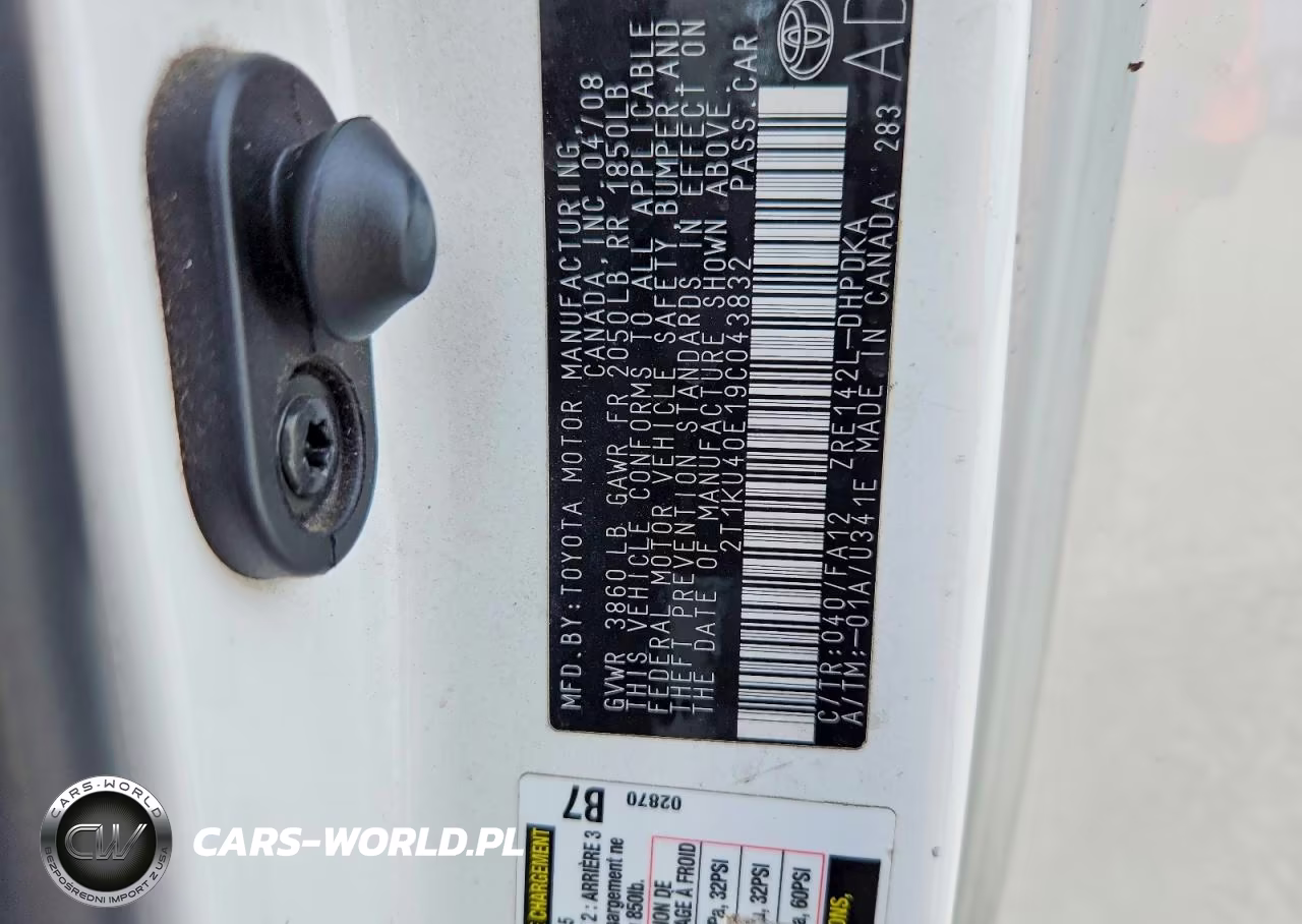 2009 Toyota Matrix Base VIN:2T1KU40E19C043832 - 13