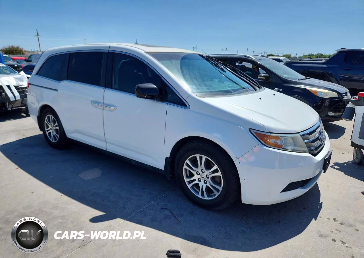 2011 Honda Odyssey Exl VIN:5FNRL5H66BB076685 - 4