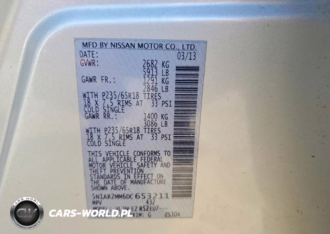 2013 Nissan Pathfinder S VIN:5N1AR2MM6DC653211 - 14