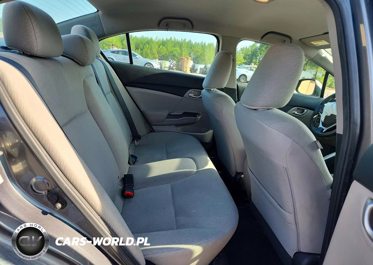 2013 Honda Civic Lx VIN:19XFB2F51DE003666 - 10